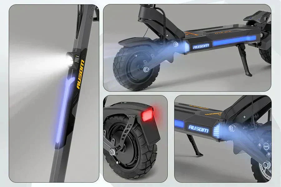 Ausom DT2 Pro Electric Scooter Review — Power, Range & Performance at TrailSurge.co.uk - Trail Surge