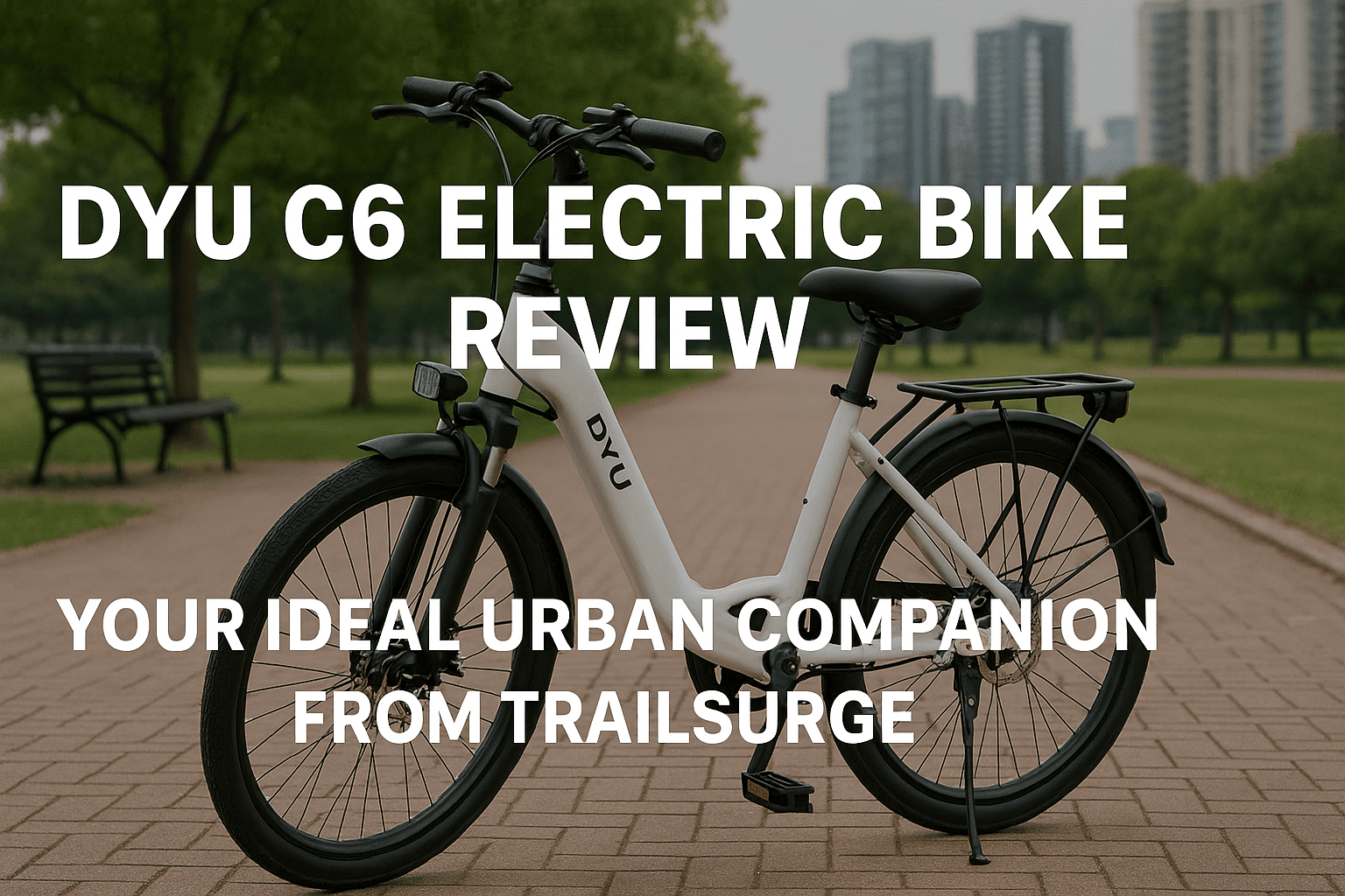 DYU C6 Electric Bike Review: Your Ideal Urban Companion from TrailSurge - Trail Surge