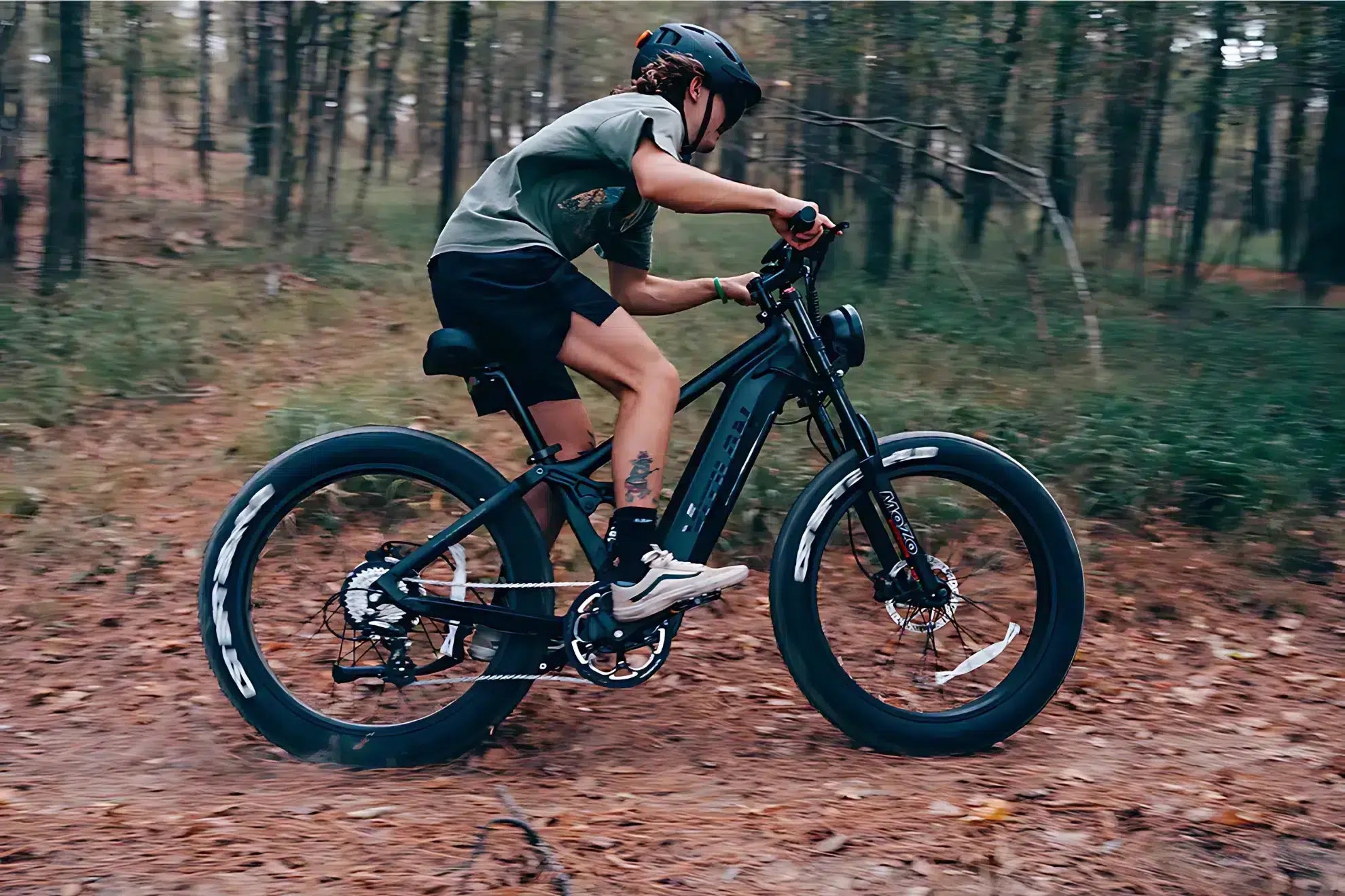 vitilan electric bikes black though trails