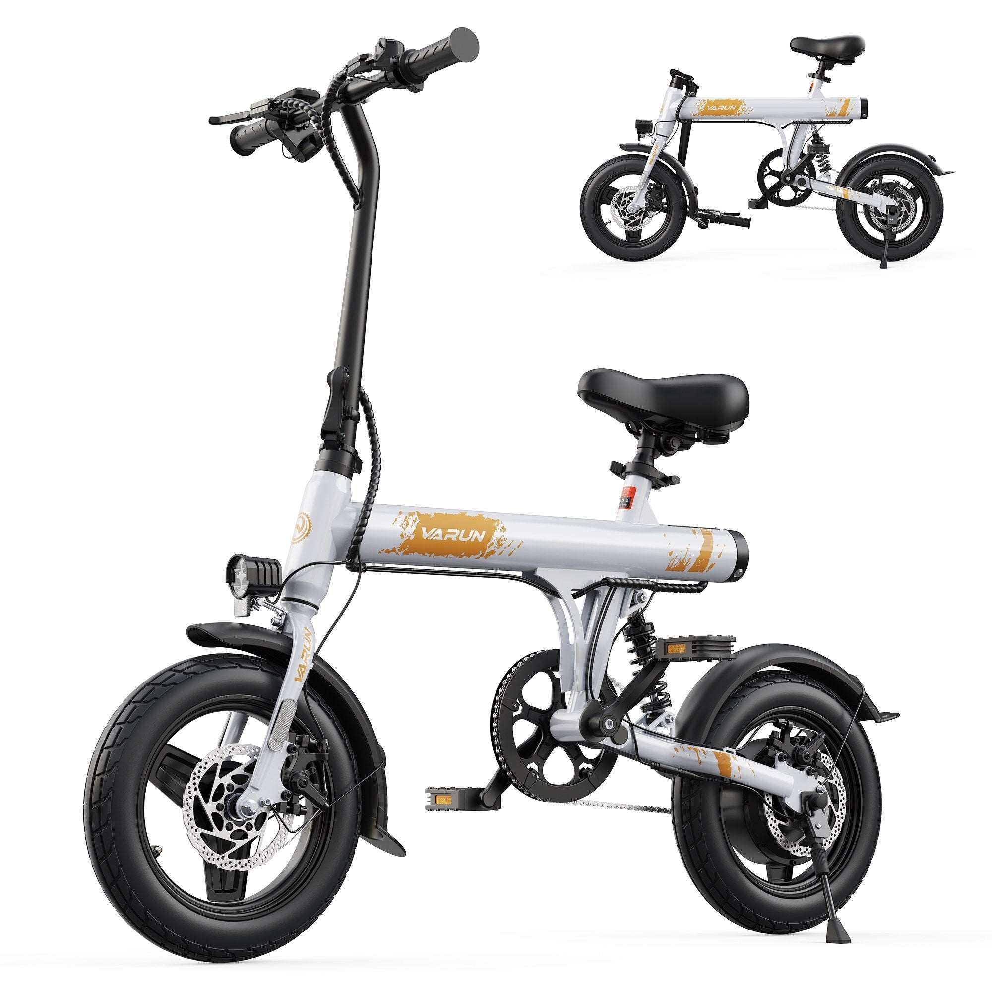 Varun C14-1 Mini Electric Bike 36V 7.8Ah 20MPH 14 Inch E-Bike Varun