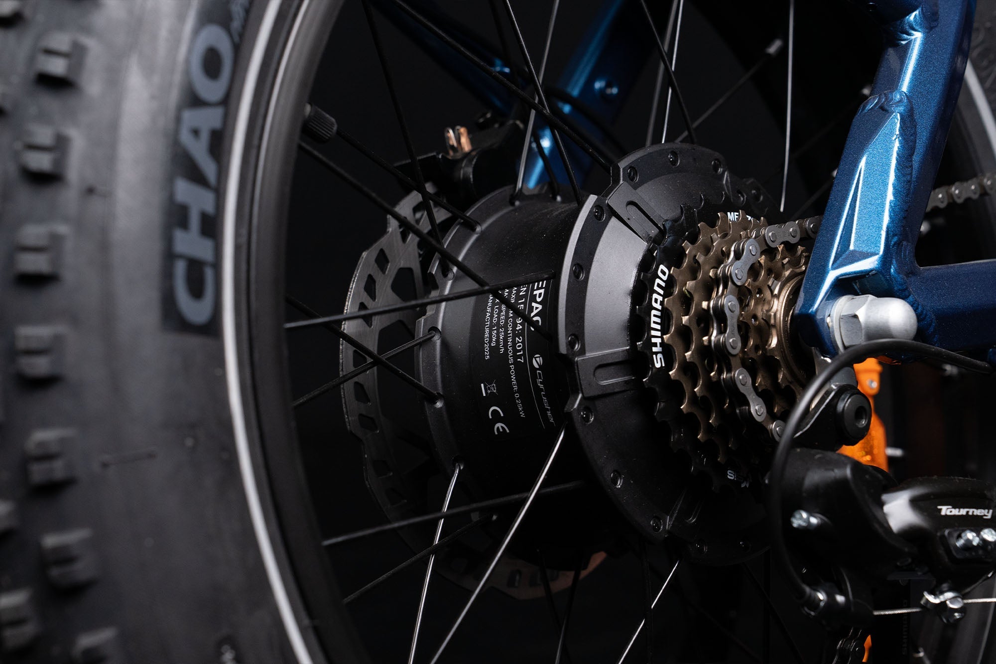 Cyrusher Rumble 2.0 Electric Bike 250W 52V 20Ah Cyrusher