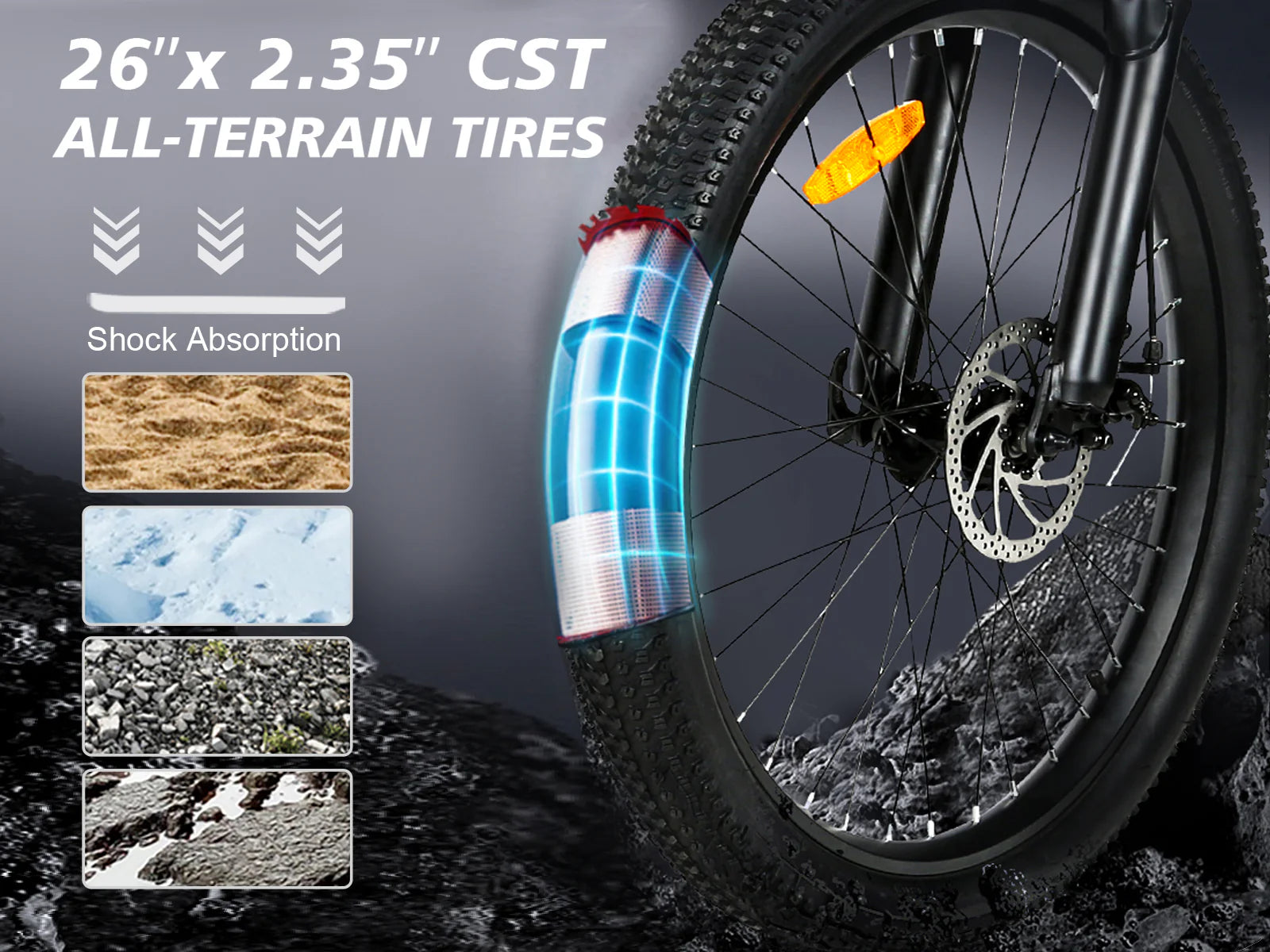 Samebike LO26-II Electric Bike 8