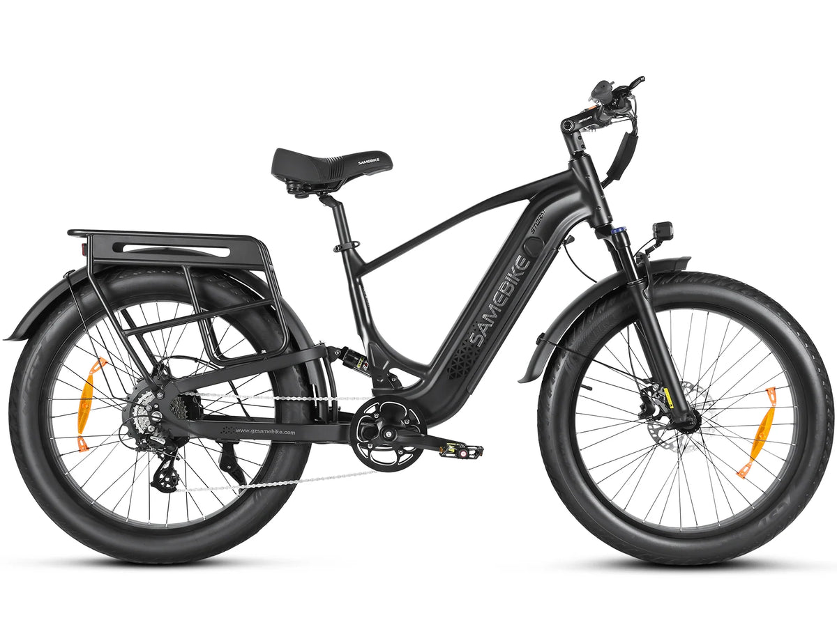 SAMEBIKE Storm Full Suspension Fat Tyre Electric Bike 3