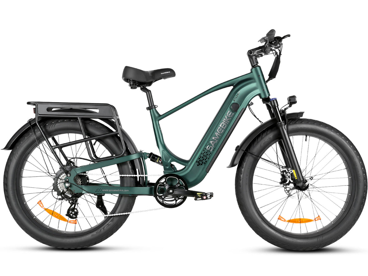 SAMEBIKE STORM electric bike - Dark Green