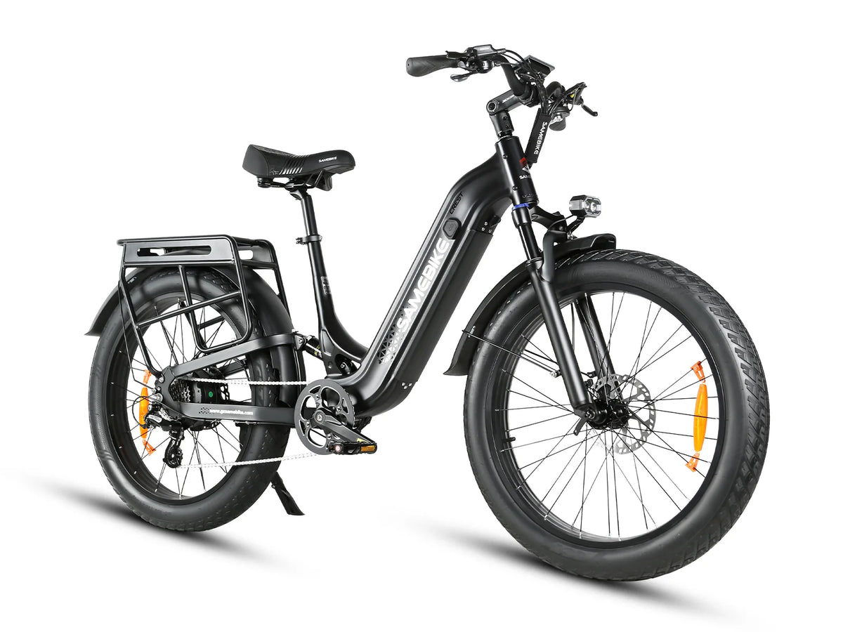 SAMEBIKE Crest Step-Through Fat Tyre Electric Bike 2