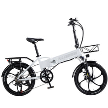 Bicicletta Elettrica Pieghevole da Città RANDRIDE YA20-W White