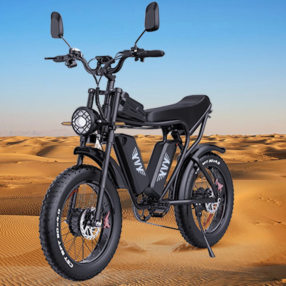 YVY Q20 (C20) PRO Electric Bike 52V 40AH YVY