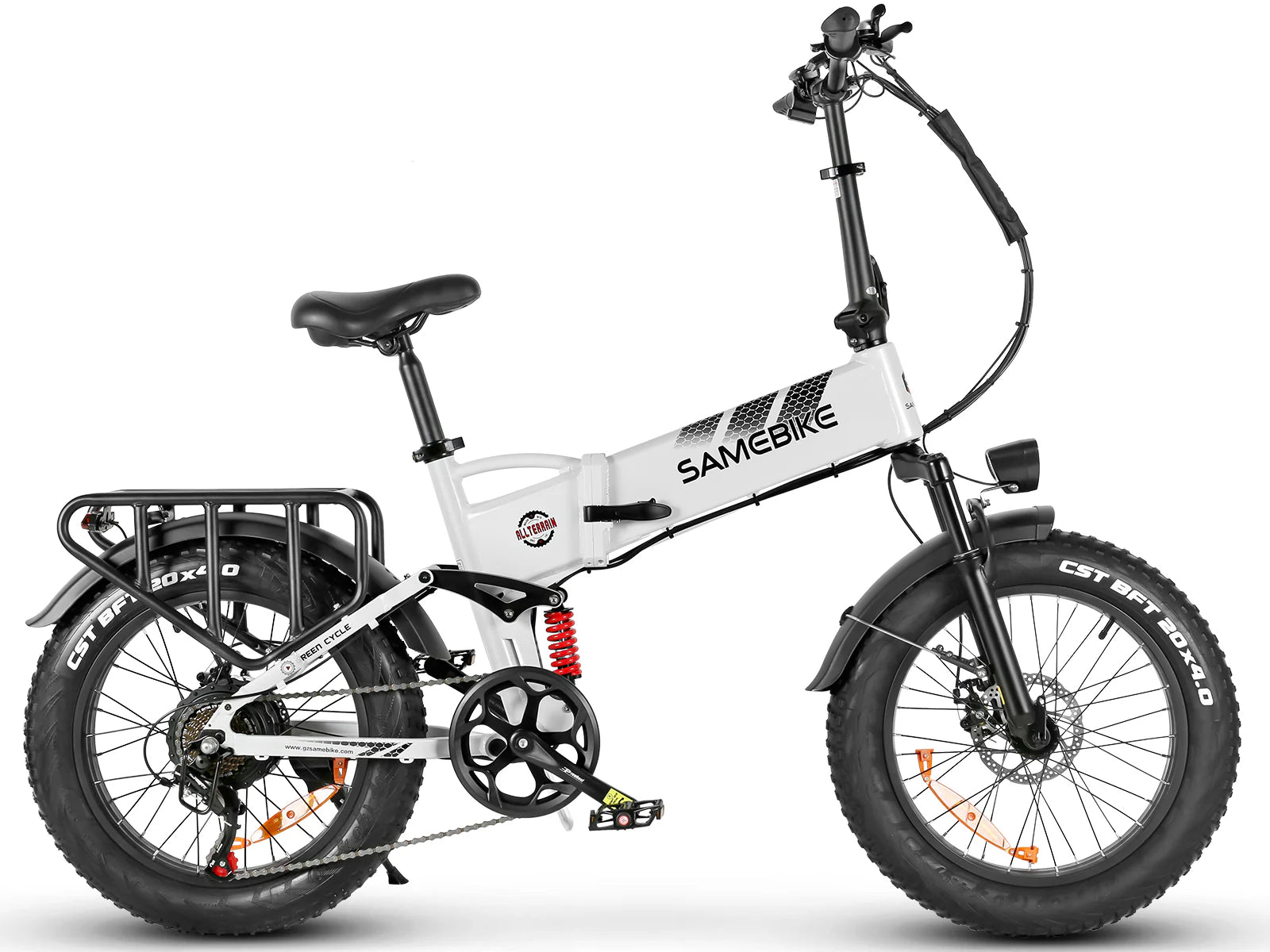 Samebike RS-A02 Pro Electric Bike 250W 48V 15Ah Fat Tyre E-Bike Samebike