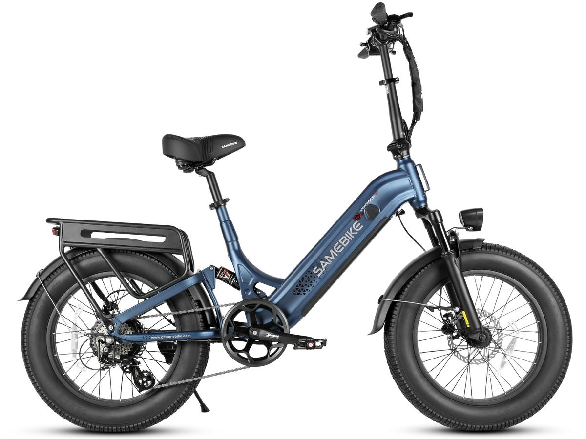 SAMEBIKE VOYAGER-XT electric bike - Steel Blue