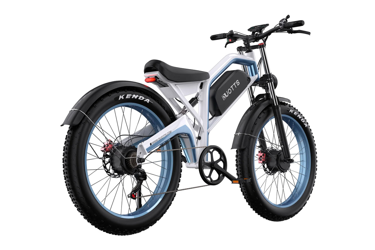 Bicicleta eléctrica de ruedas anchas y doble motor DUOTTS N26 3