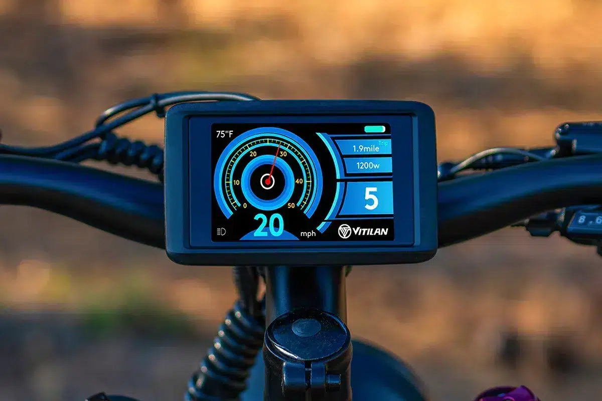 Vitilan T7 Electric Bike - Trail Surge