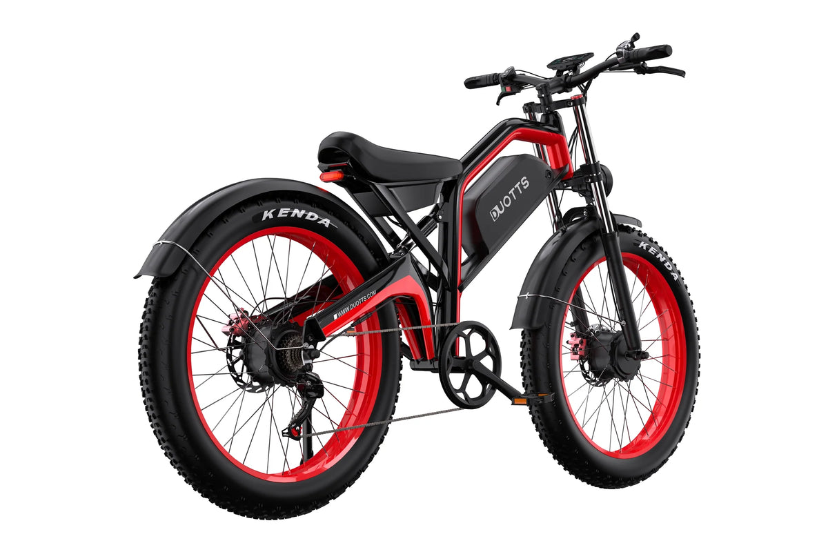Bicicleta eléctrica de ruedas anchas y doble motor DUOTTS N26 7