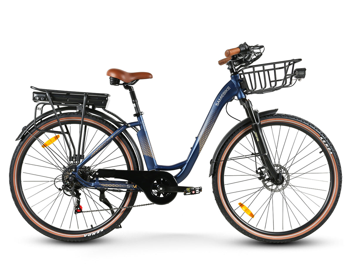 SAMEBIKE RS-A07 electric bike - Navy