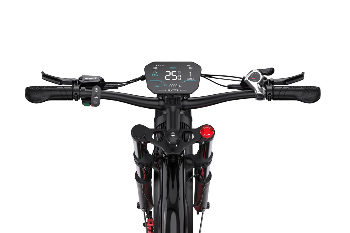 Bicicleta eléctrica de ruedas anchas y doble motor DUOTTS N26 11