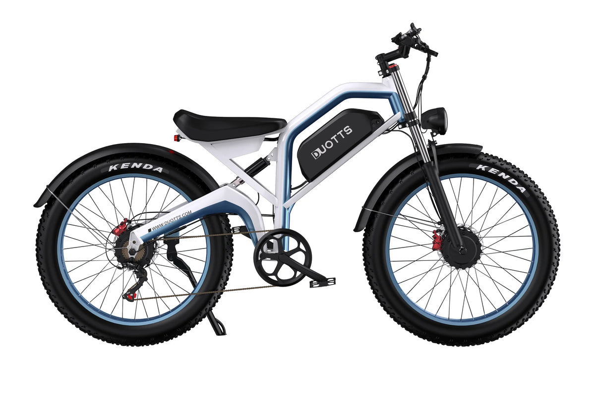 Bicicleta eléctrica de ruedas anchas y doble motor DUOTTS N26 1