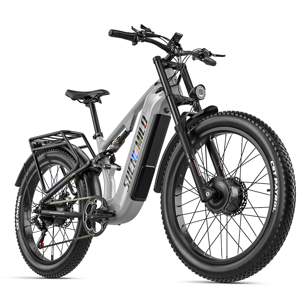 Shengmilo S600 Pro Electric Bike – front three-quarter view