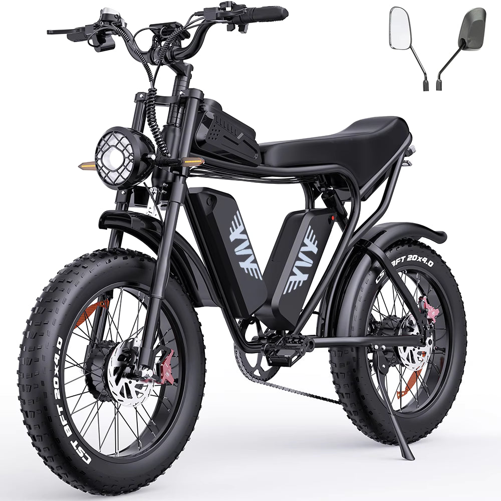 YVY Q20 (C20) PRO Electric Bike 52V 40AH YVY