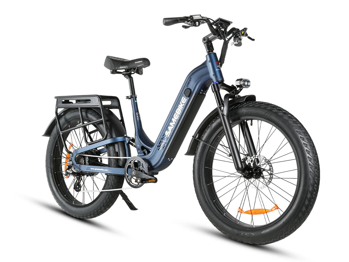 SAMEBIKE Crest Step-Through Fat Tyre Electric Bike 4