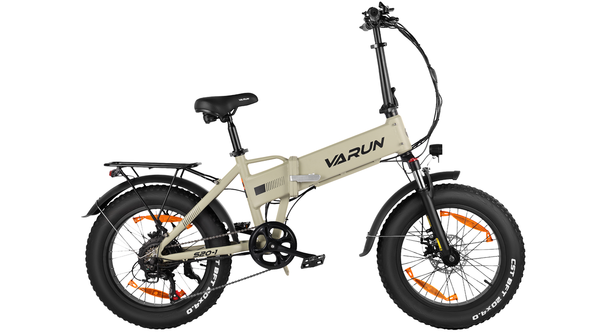 VARUN S20-1 electric bike - Grey