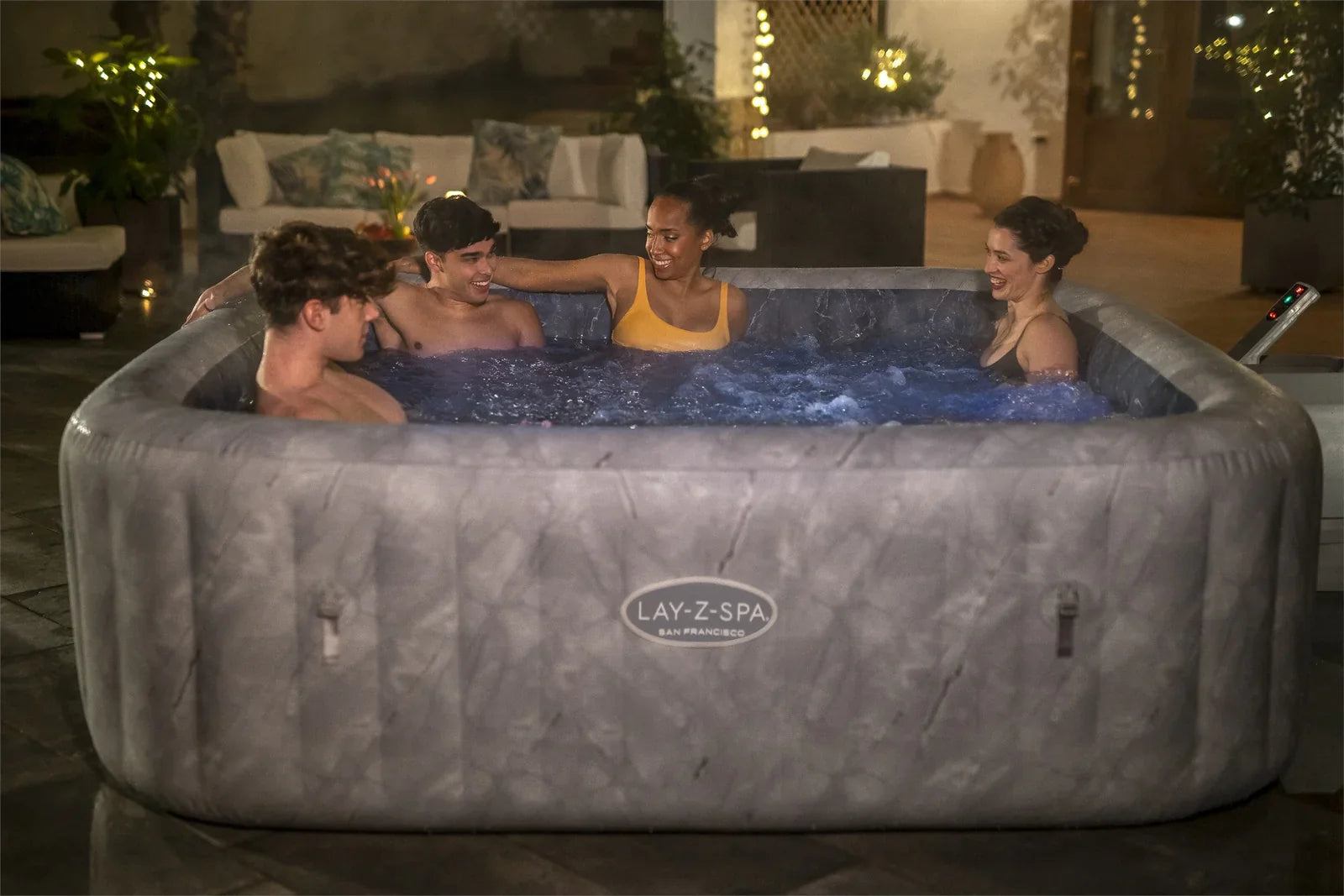 Lay-Z-Spa San Francisco EnergySense® Smart Luxe HydroJet Pro™ 12