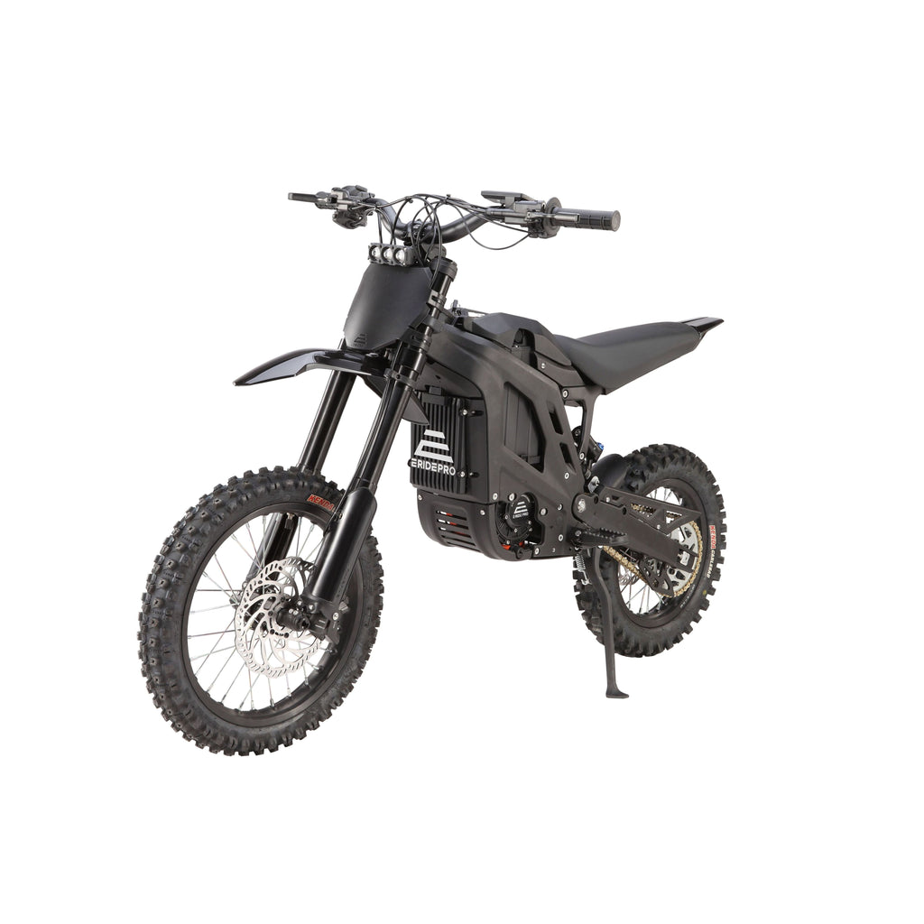 E RIDE PRO Mini R 72V Electric Dirt Bike side and riding detail