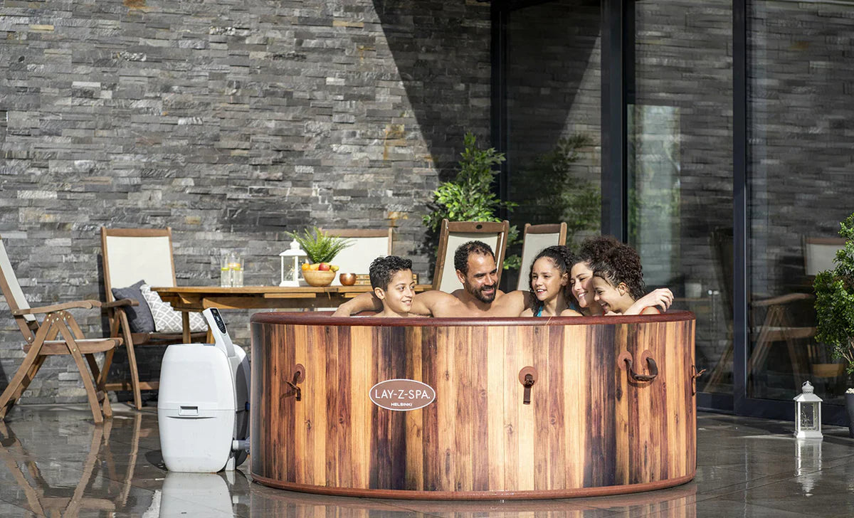 Lay-Z-Spa Helsinki Air Jet Hot Tub 5