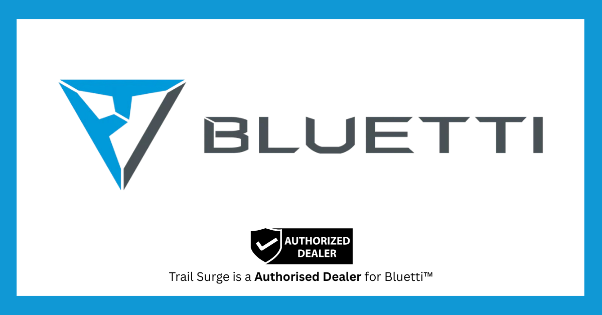 Bluetti logo with Authorized Dealer badge on a white background