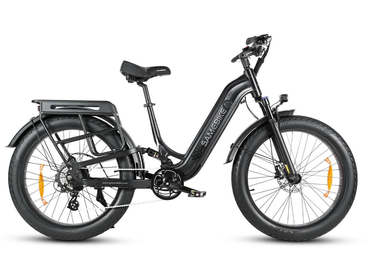 SAMEBIKE Crest Step-Through Fat Tyre Electric Bike 1