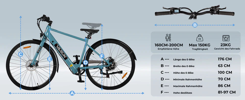 Varun S700-7 Electric Bike - Trail Surge
