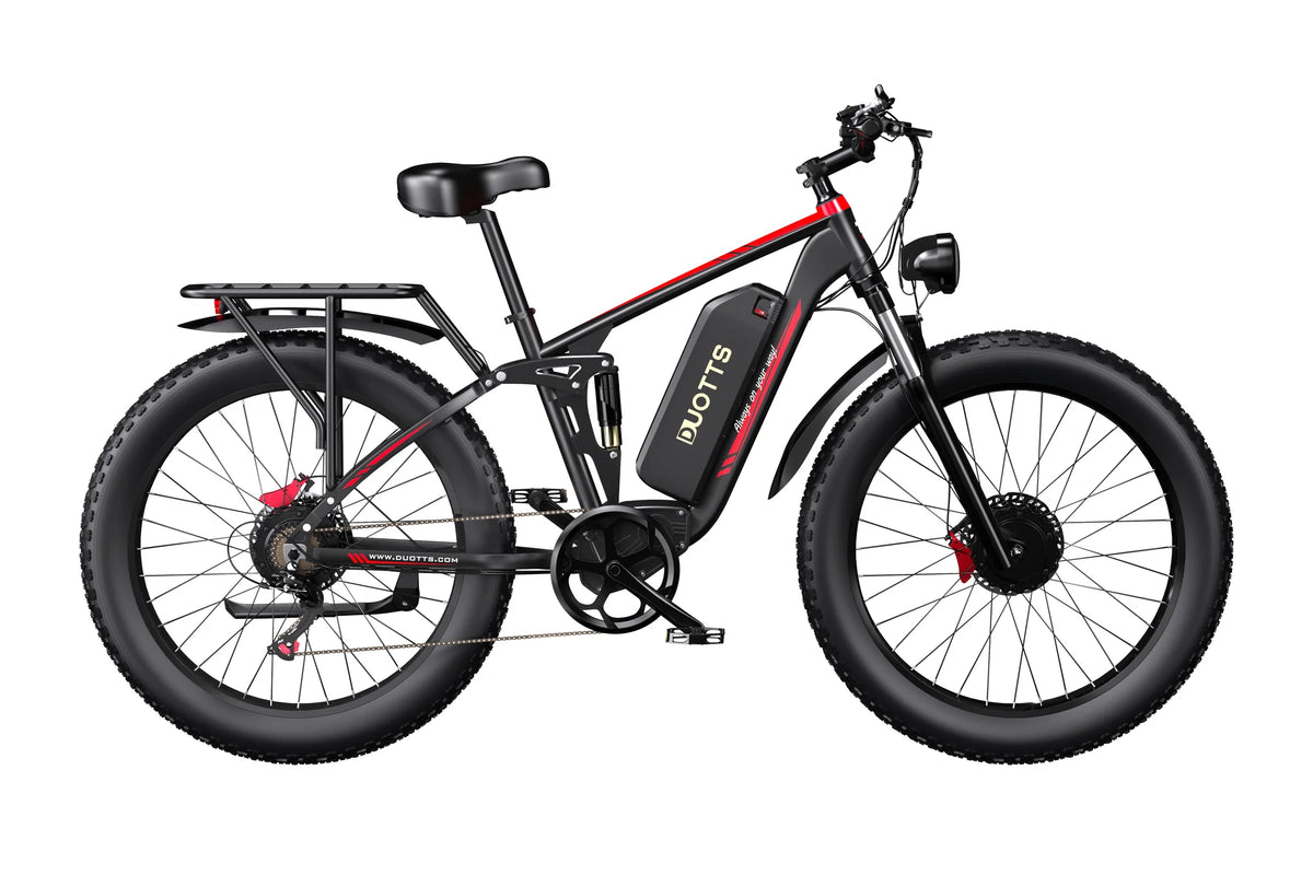 Bicicletta Elettrica con Pneumatici Larghi Duotts F26 Lite 1
