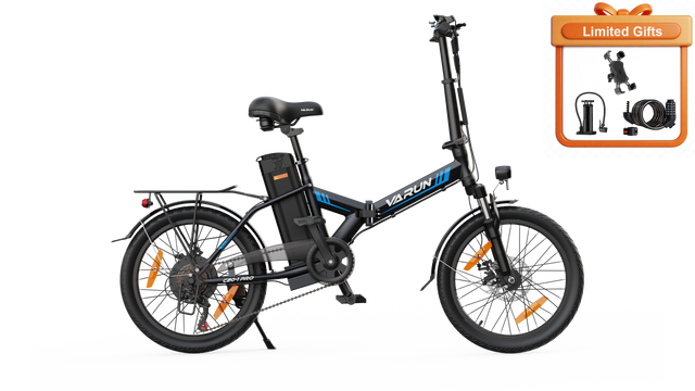 VARUN C20-1 PRO electric bike - Black