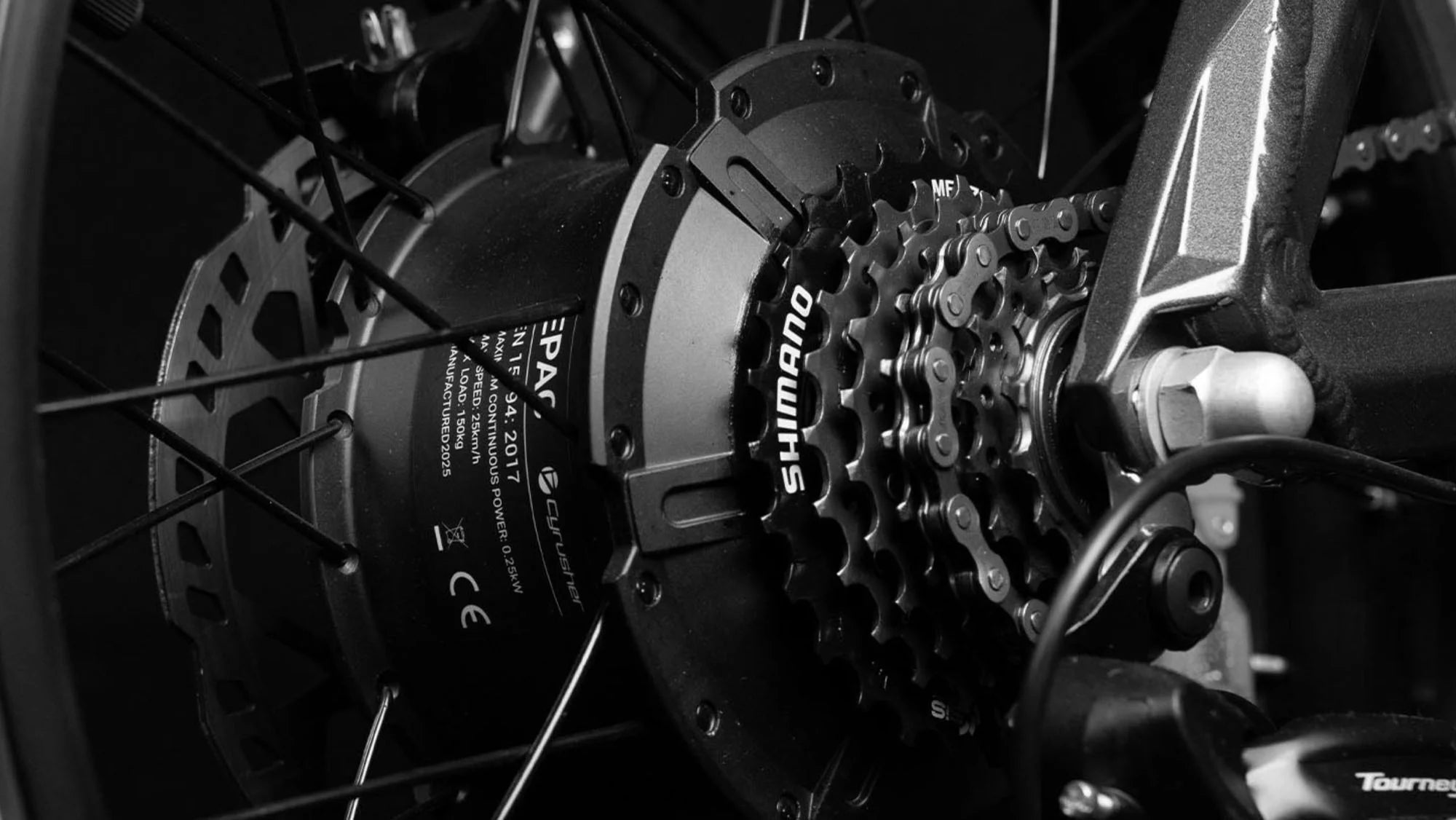 Cyrusher Nova Electric Bike 250W 36V 15AH Cyrusher