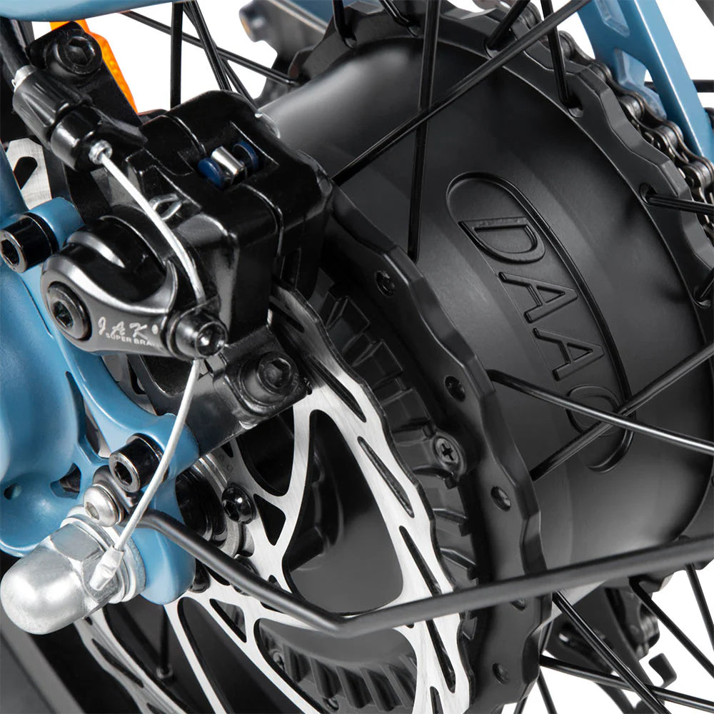 DYU FF500 Folding Fat Tyre Electric Bike 48V 14Ah DYU