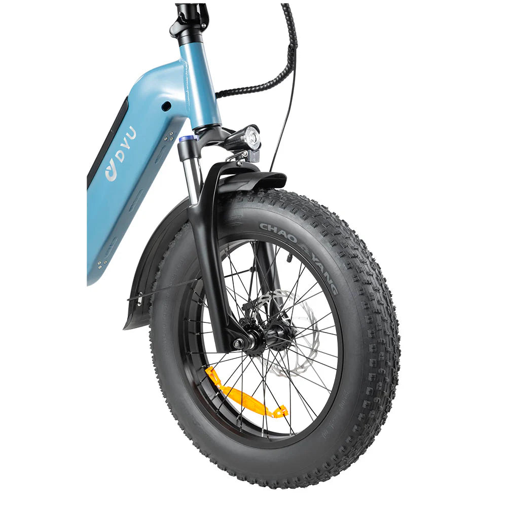 DYU FF500 Folding Fat Tyre Electric Bike 48V 14Ah DYU