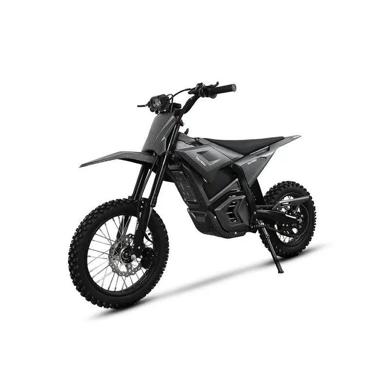 VALTINSU EM-5 Series electric dirt bike - black front view