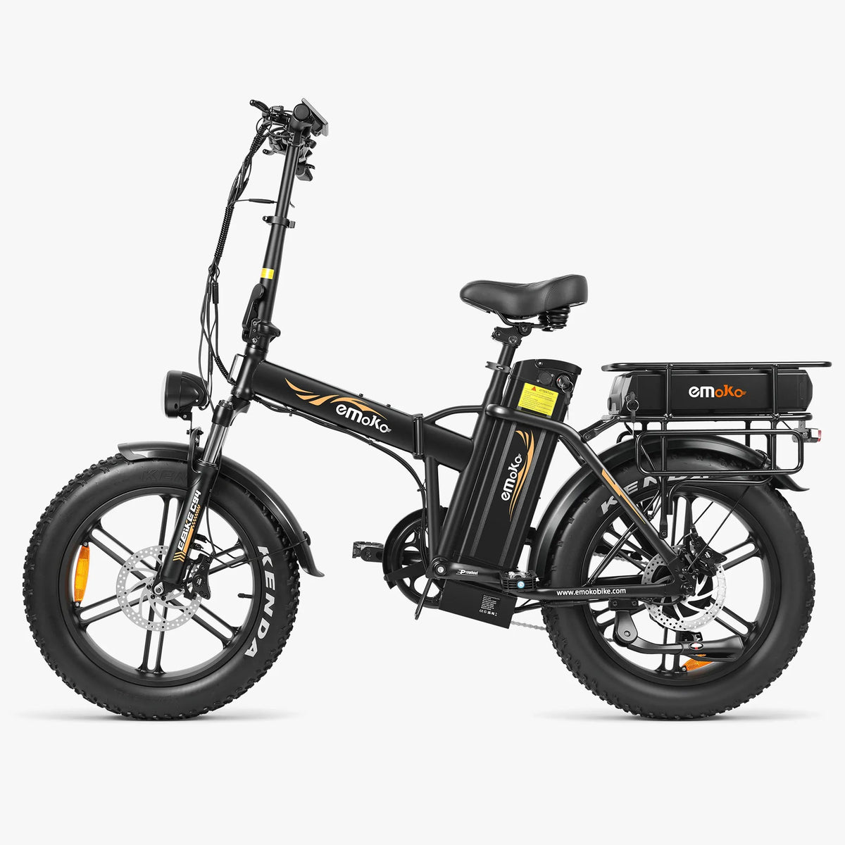 Emoko C94 electric bike dual battery configuration