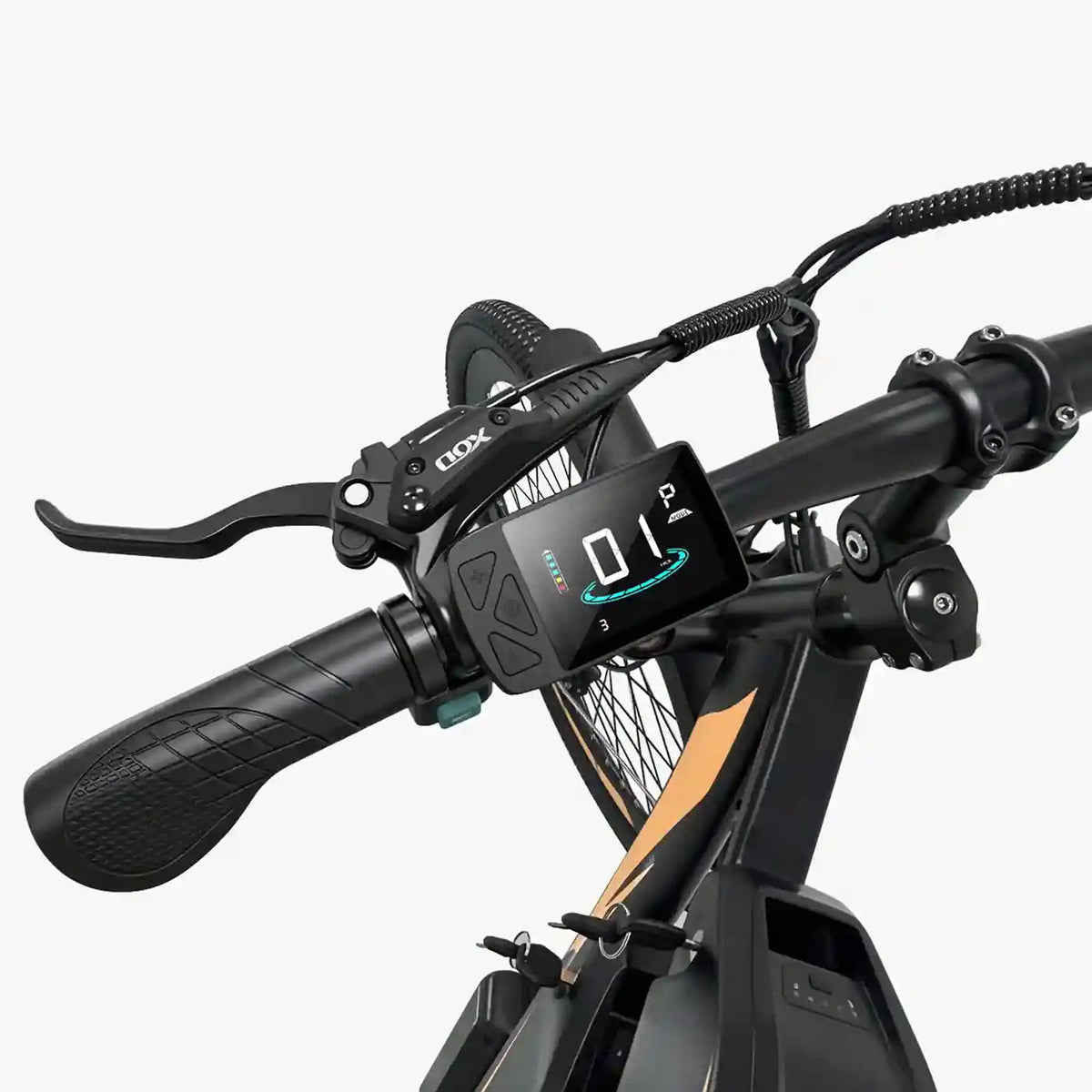 Emoko EC27 electric bike alternate side view