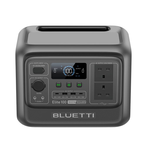 BLUETTI Elite 100 V2 Portable Power Station | 1,024Wh 1,800W - Trail Surge