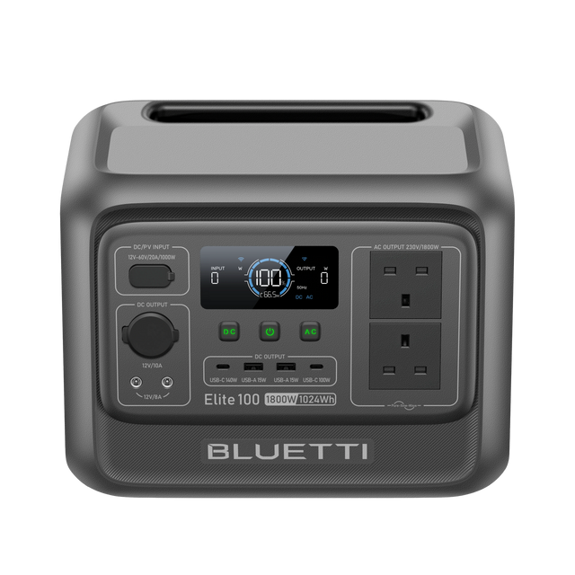 BLUETTI Elite 100 V2 Portable Power Station | 1,024Wh 1,800W - Trail Surge