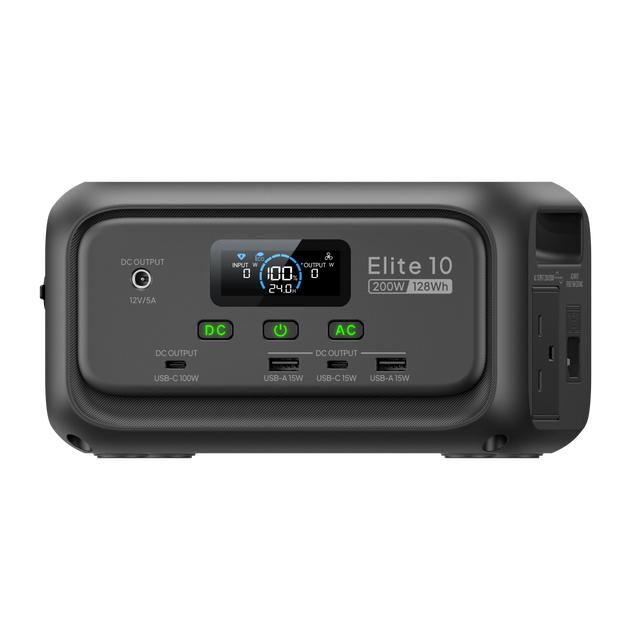 BLUETTI Elite 10 Mini Power Station | 200W 128Wh - Trail Surge