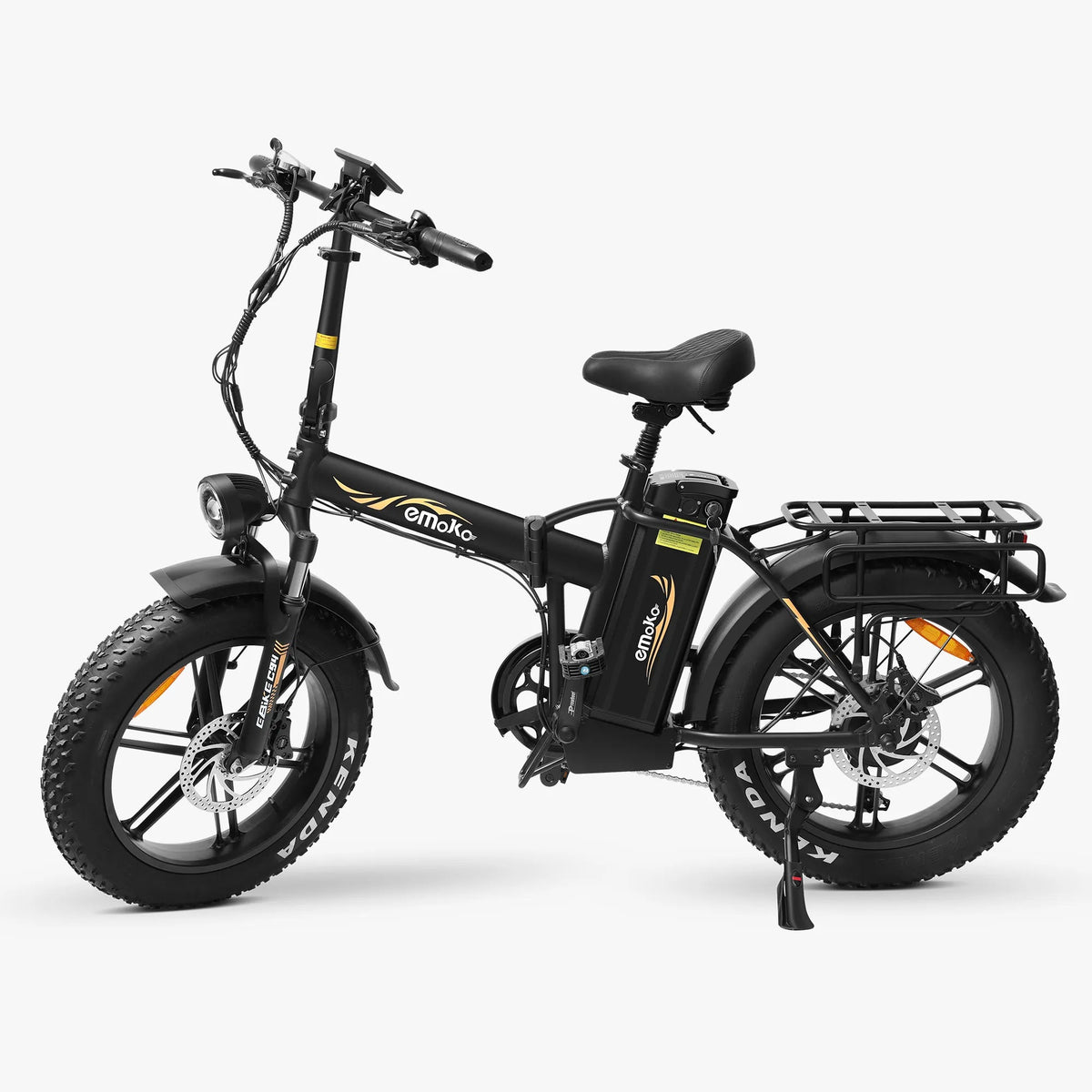 Emoko C94 electric bike alternate three-quarter studio view