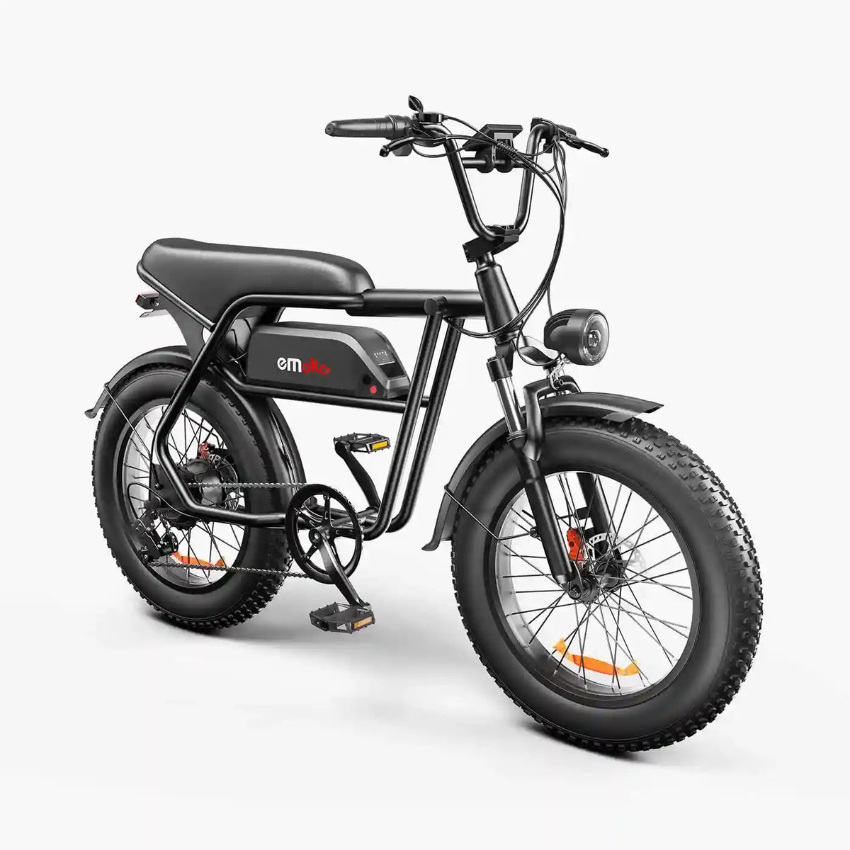 Emoko C99 electric bike front right three-quarter view
