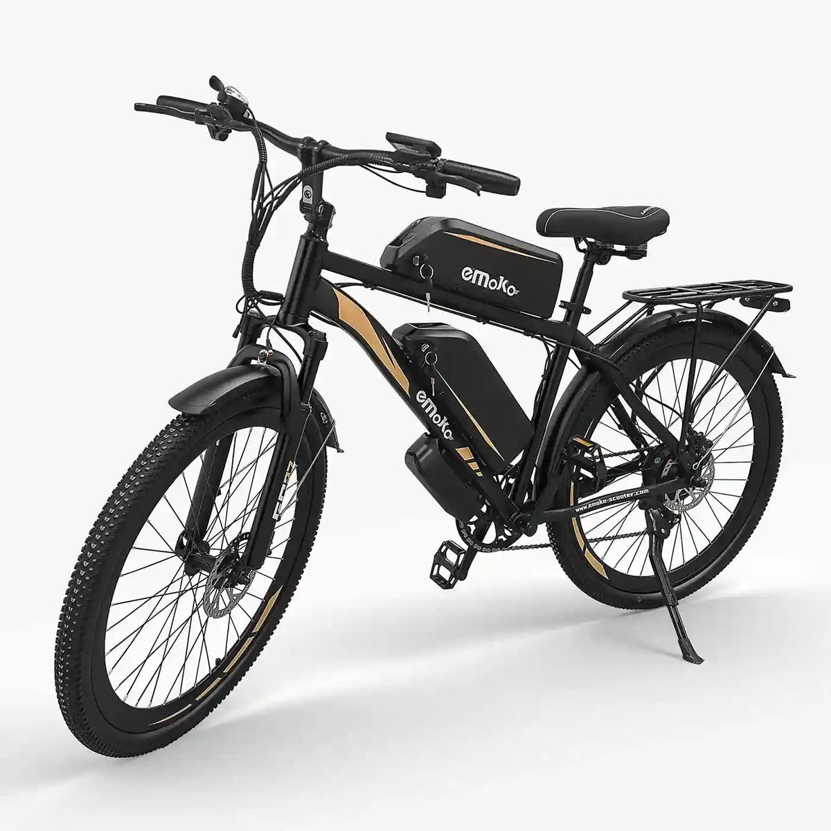 Emoko EC27 long range electric bike side view