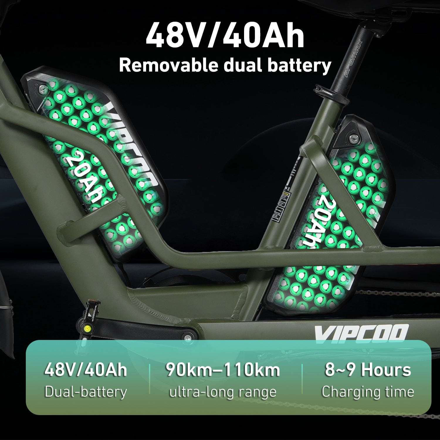 Vipcoo R1 Powerful Electric Tricycle