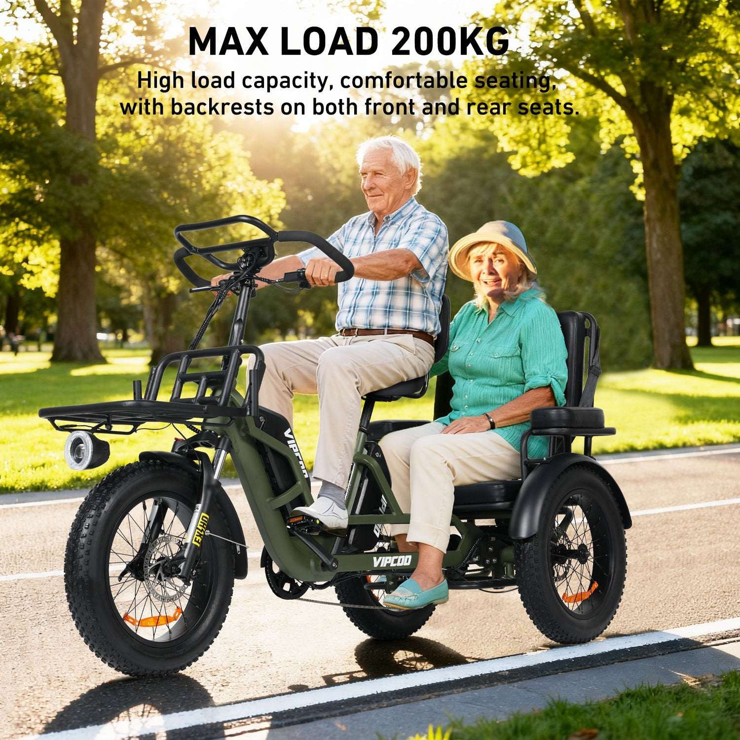 Vipcoo R1 Powerful Electric Tricycle