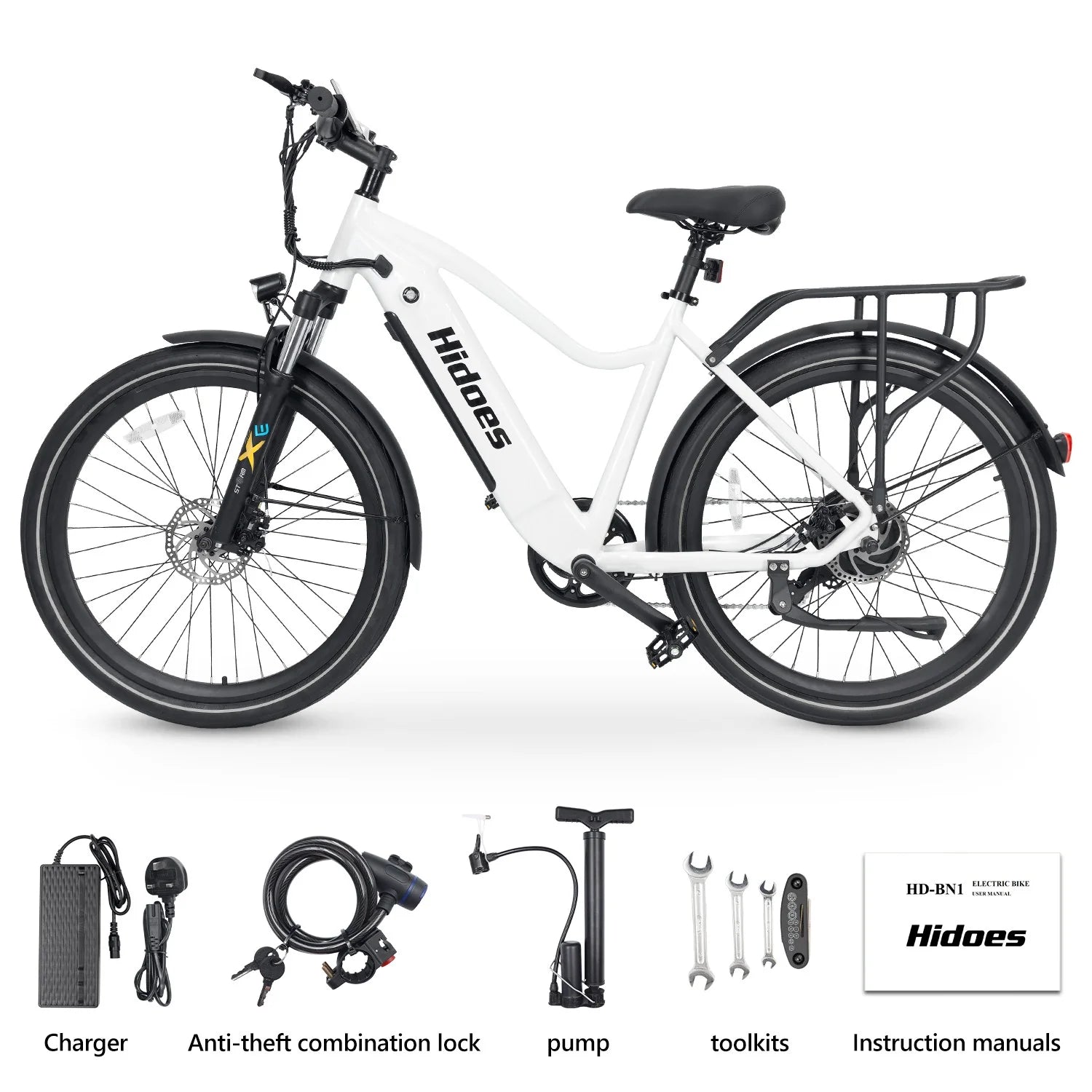 Hidoes BN1 Electric Bike 48V 13Ah Hidoes