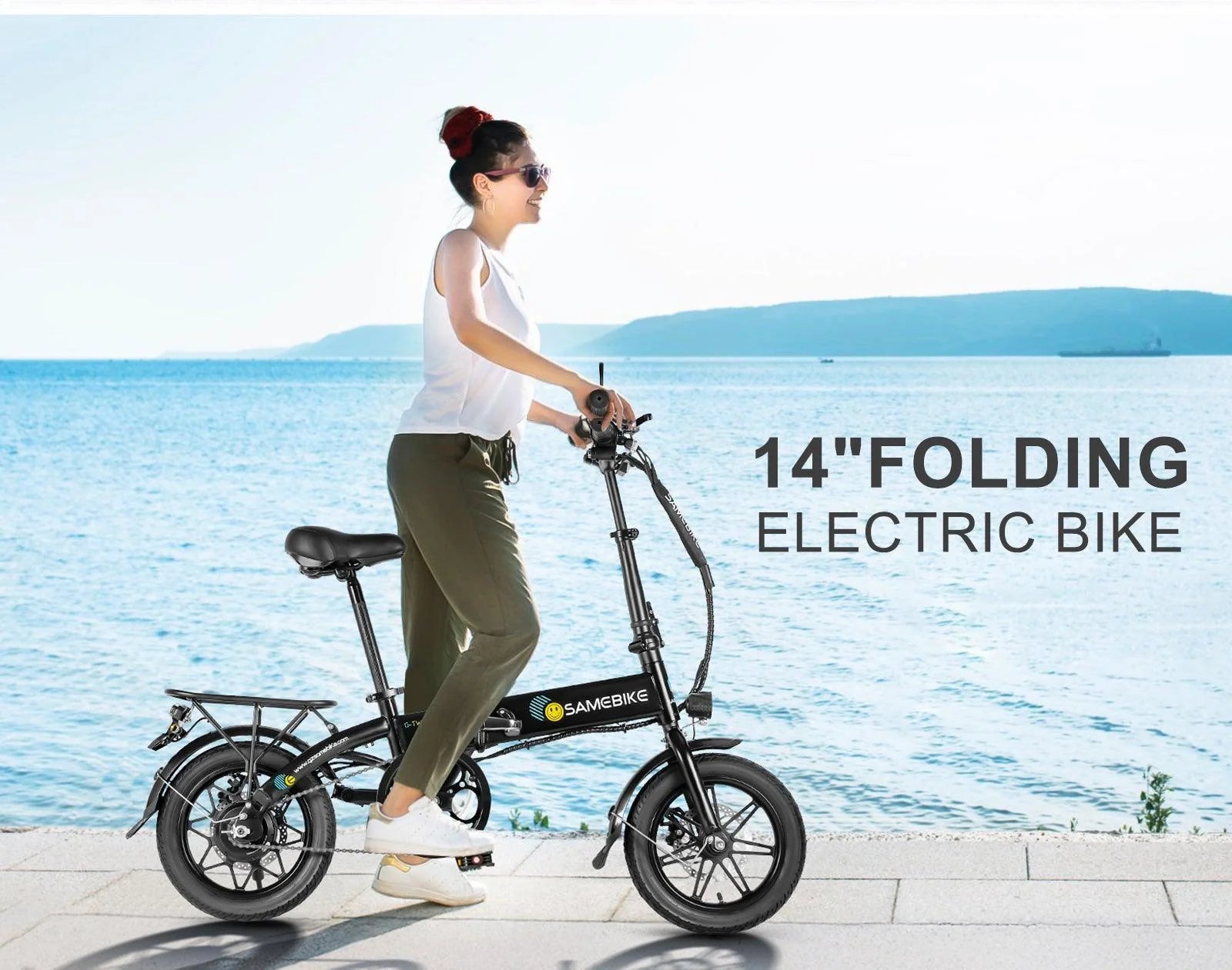 Samebike YINYU14 14” Electric Bike 36V 7.8A Samebike