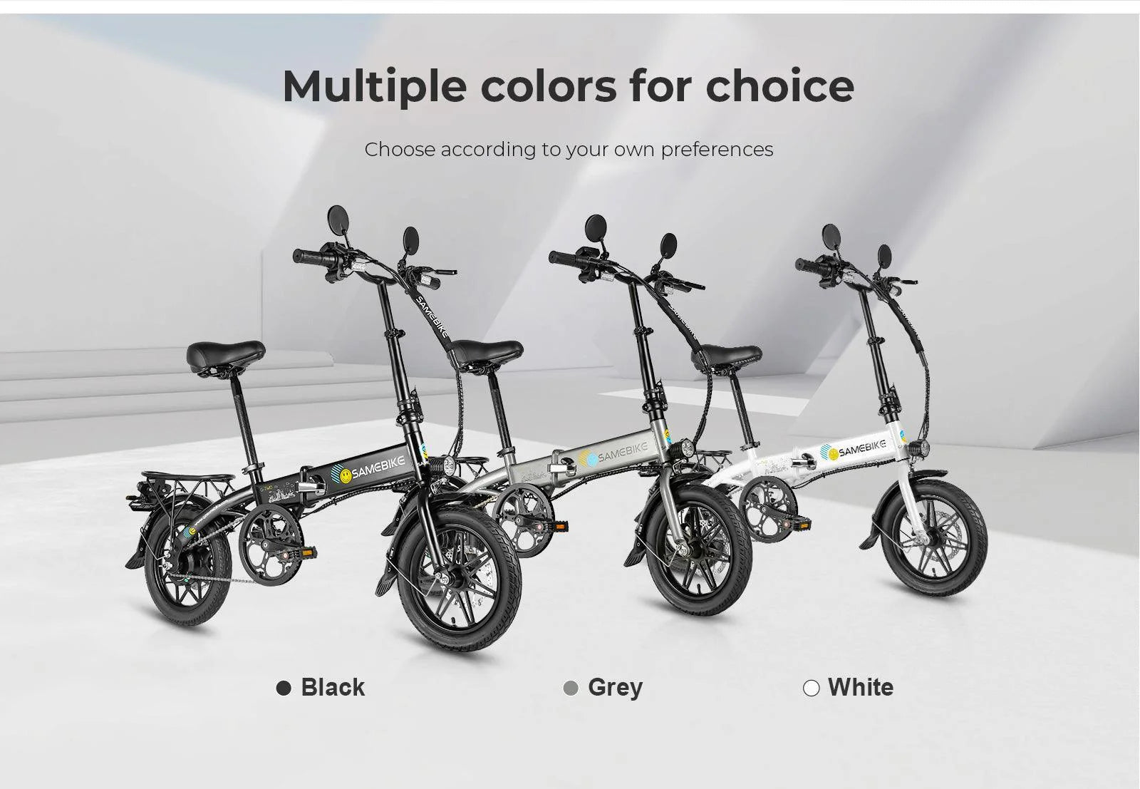 Samebike YINYU14 14” Electric Bike 36V 7.8A Samebike