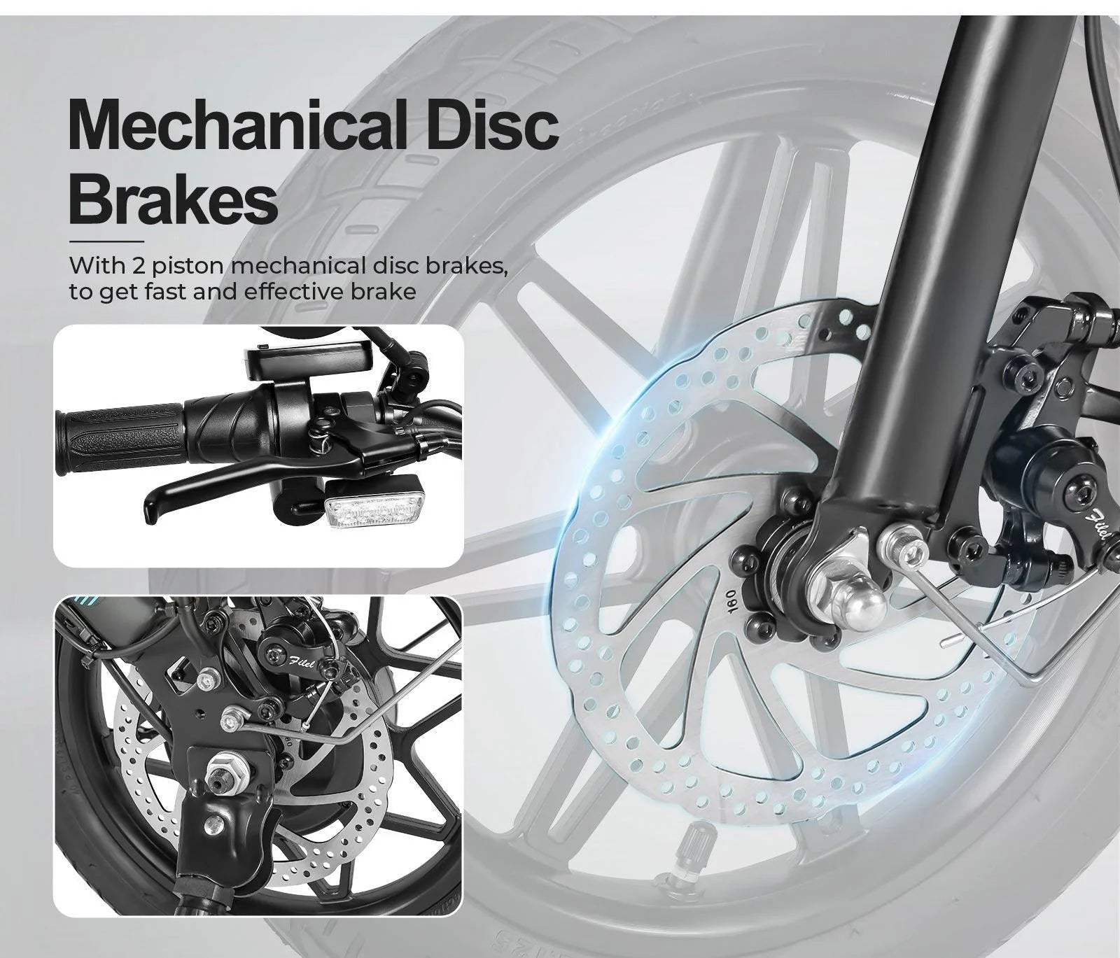 Samebike YINYU14 14” Electric Bike 36V 7.8A Samebike