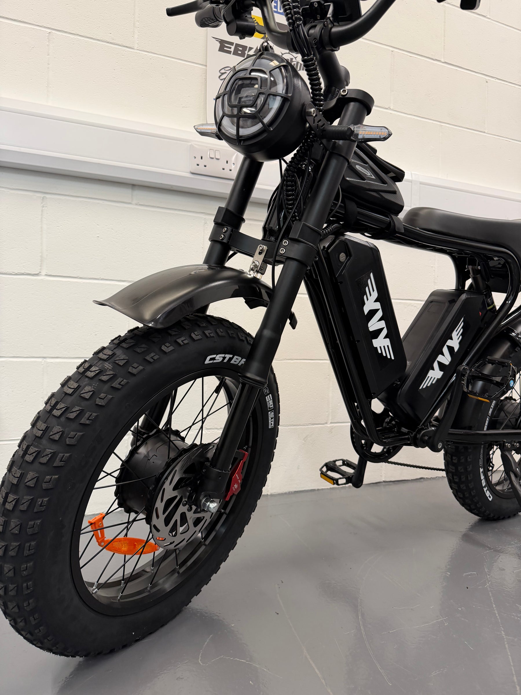 Real product photo of YVY Q20 (C20) PRO elektrische fiets from TrailSurge